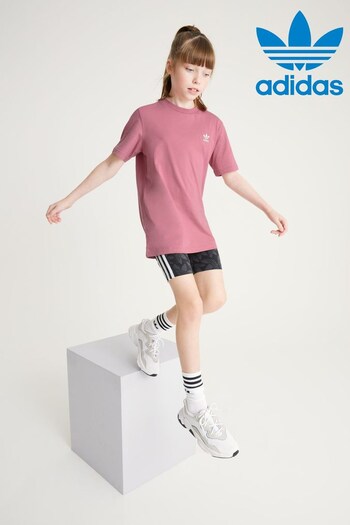 adidas originals Pink Adicolor T-Shirt (U74522) | £18