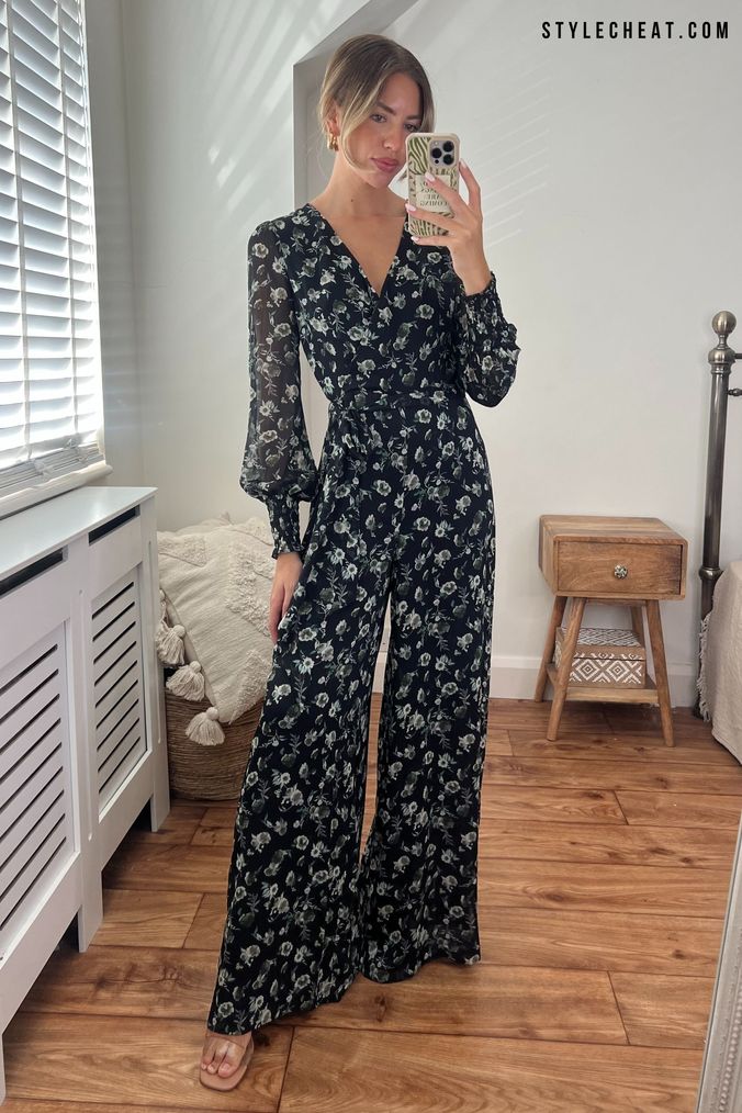 Floral hot sale jumpsuit next
