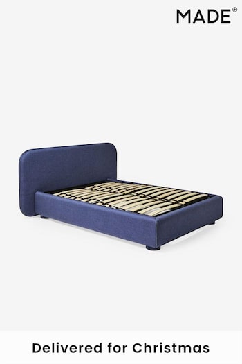 MADE.COM Blue Hanson Ottoman Storage Ottoman Storage Bed Bed (U74718) | £799 - £899