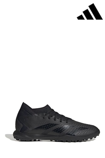 adidas Black Adult Predator Accuracy.3 Turf Boots (U74777) | £80