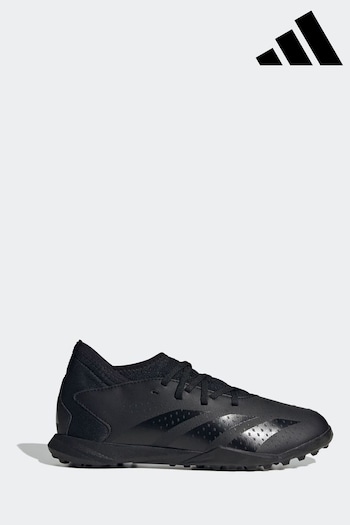 adidas Black Kids Predator Accuracy.3 Turf Football Boots (U74793) | £50