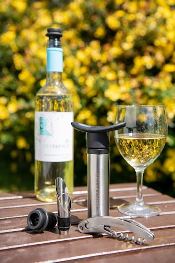 Cellardine Silver Wine Accessory Gift Set (U74808) | £21