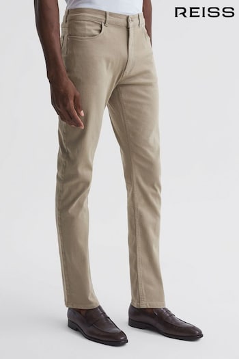 Reiss Sage Dover Slim Fit Brushed Jeans Tall (U74983) | £128