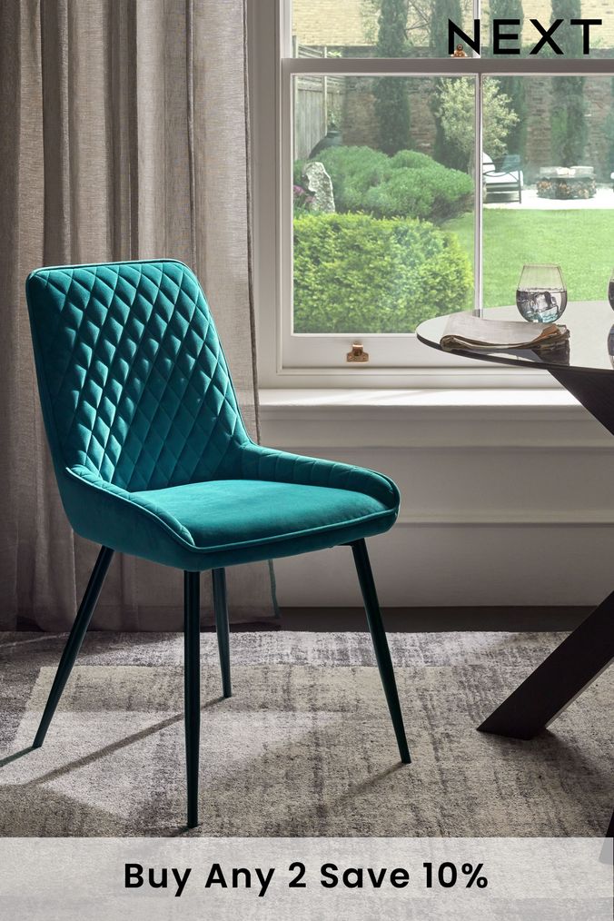 Next store teal chair