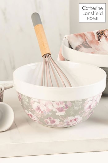 Catherine Lansfield Dramatic Floral Small Mixing Bowl 21cm (U75012) | £37