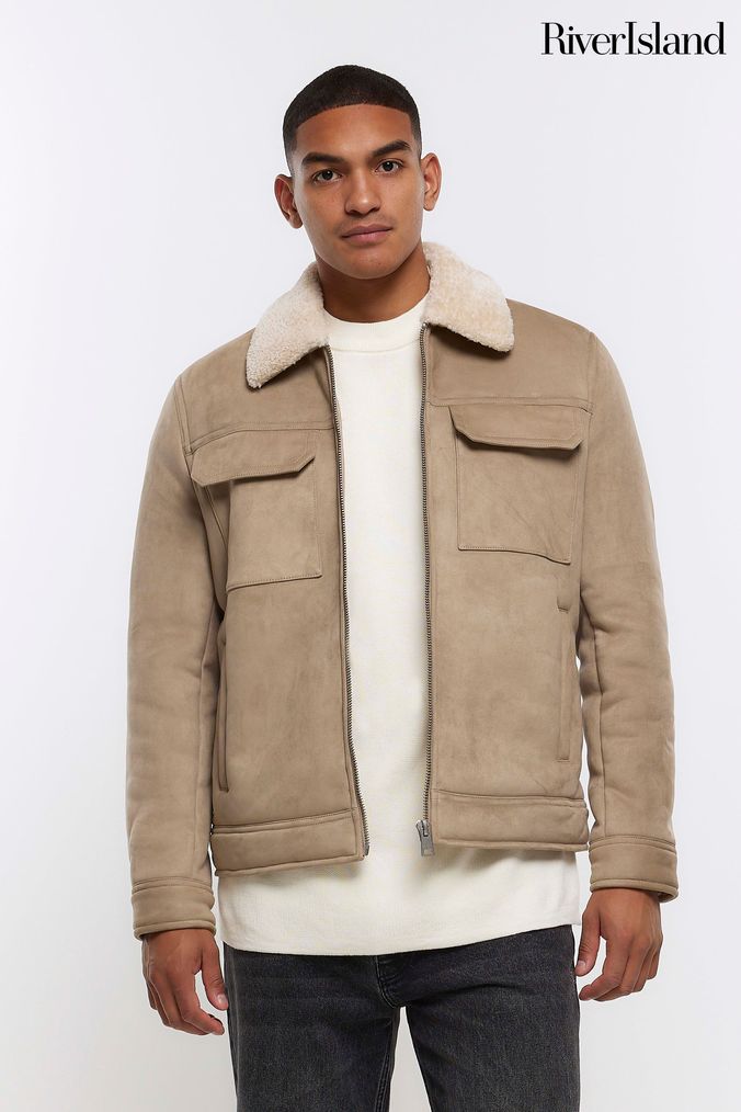 Mens winter coats river island outlet
