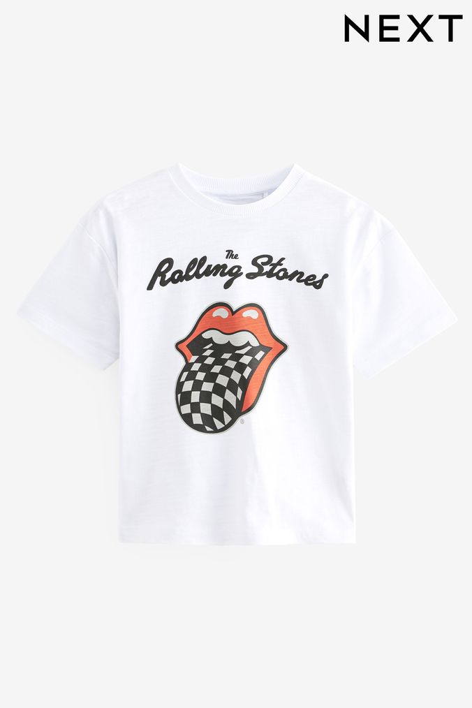 Buy Boys Cotton The Rolling Stones Tshirts Online Next UK