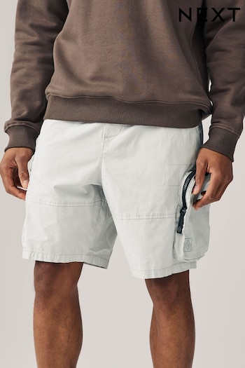 Grey Multi Pocket Cargo Shorts (U75194) | £30
