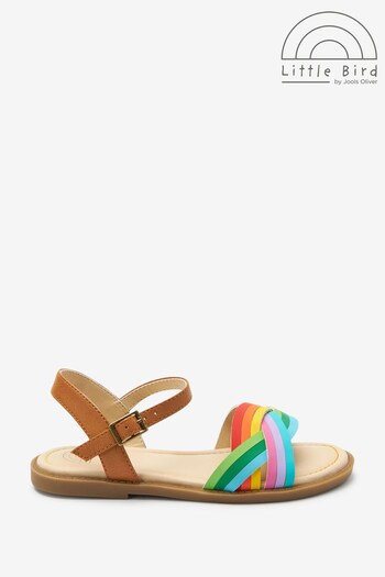 Little Bird by Jools Oliver Multi Older Rainbow Knot Sandals (U75239) | £26 - £28