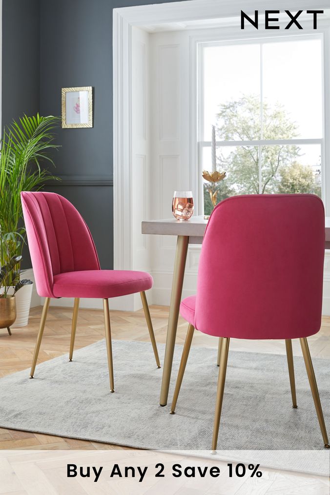 Pink chair outlet next