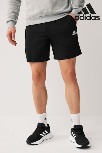 adidas Black Sportswear AEROREADY Essentials Chelsea Small Logo Shorts (U75293) | £23