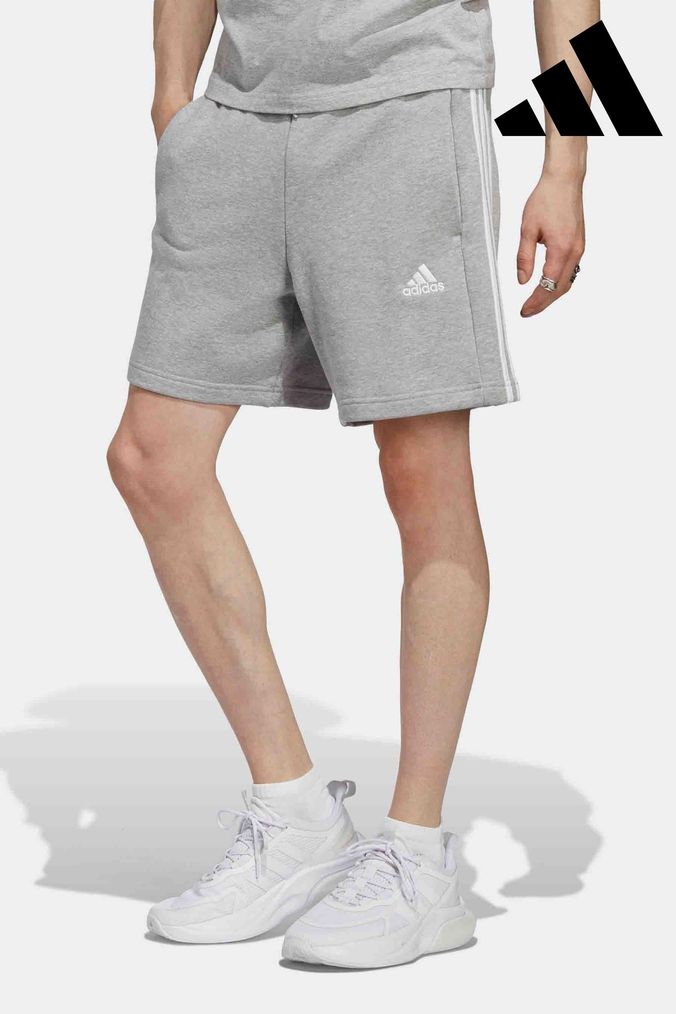 Adidas shorts mens grey 2025