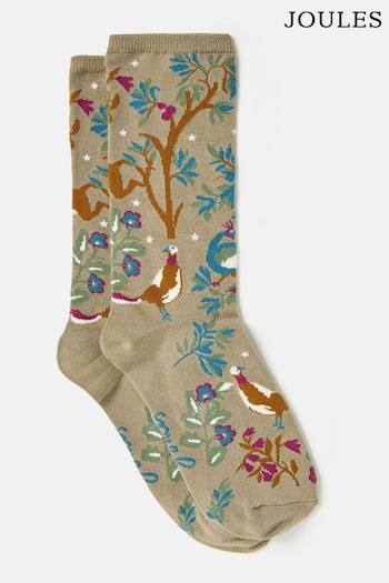 Joules Woodland Excellent Everyday Single Ankle Socks (U75305) | £7.95