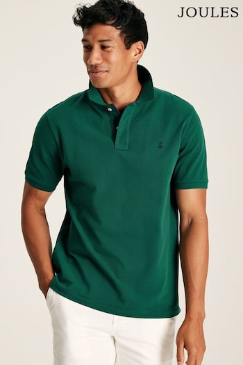 Joules Woody Dark Green Classic Fit Polo Shirt (U75401) | £29.95