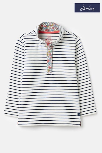 Joules White 1/4 Zip Sweatshirt (U75420) | £29.95 - £35.95
