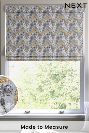 Grey Lotus Made To Measure Roman Blind (U75479) | £79