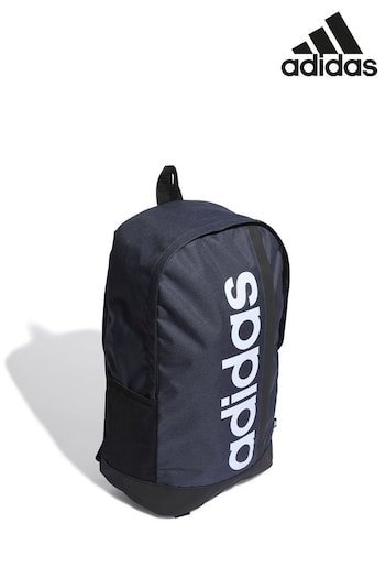 adidas Blue Essentials Linear Backpack (U75772) | £23