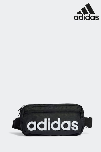 adidas falcons Black Adult Essentials Bum Bag (U75803) | £15