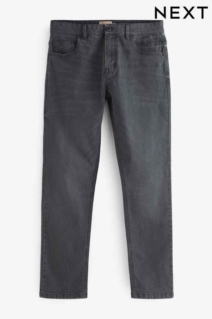 Dark grey stretch sales jeans