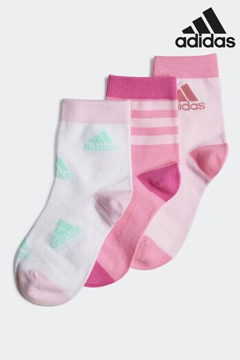 adidas Youth Graphic Socks 3 Pairs (U76948) | £10