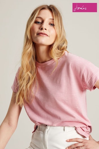 Joules Macey Pink Short Sleeve T-Shirt (U77158) | £24.95