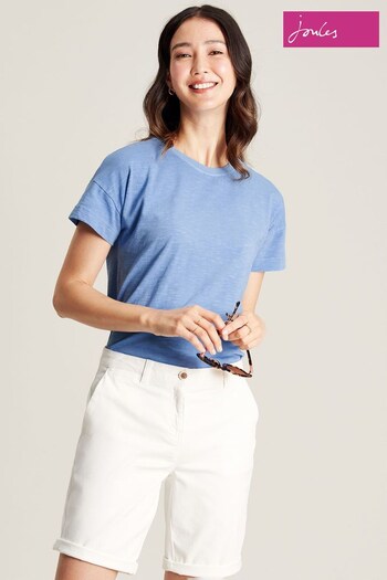 Joules Blue Macey Short Sleeve T-Shirt (U77161) | £24.95