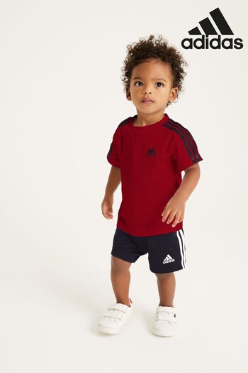 adidas Red Infant Essentials Sports Set (U77415) | £23