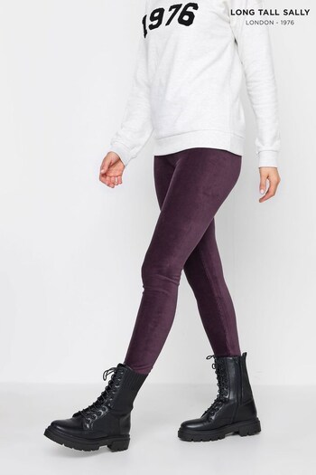 Long Tall Sally Purple Cord Leggings (U77586) | £30