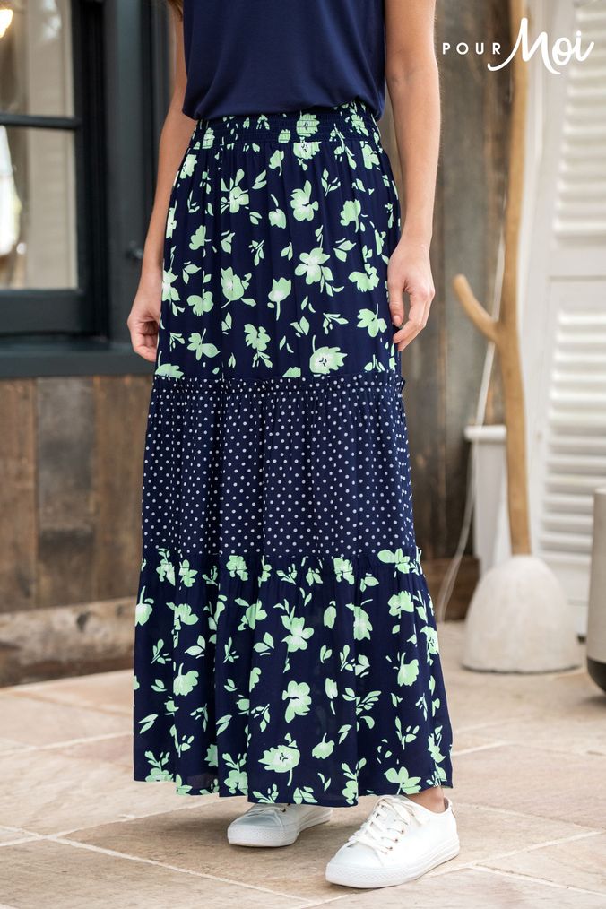 Polka dot skirt next online