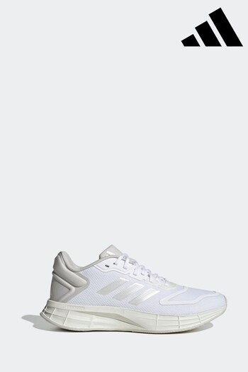adidas White Duramo 10 Trainers (U77947) | £50