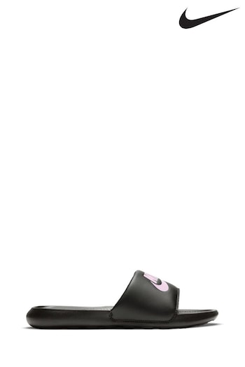 Nike Black/Pink Victori One Sliders (U78127) | £30