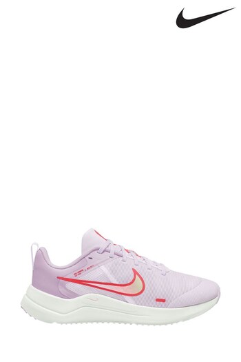 Nike Lilac Purple Downshifter 12 Running Trainers (U78136) | £65