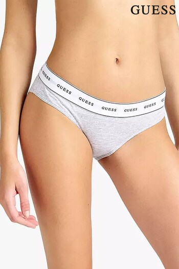 Guess fl5zd2 Grey Carrie Briefs with Logo Band (U78157) | £18