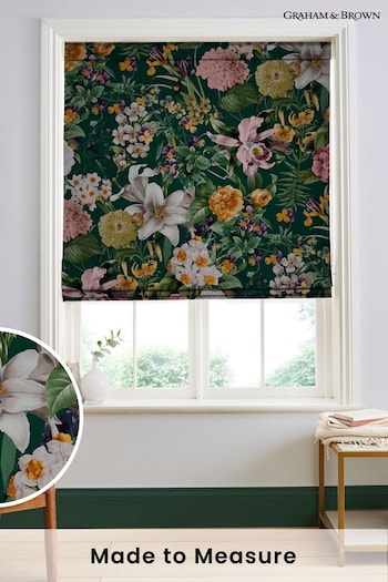 Graham & Brown Emerald Green Glasshouse Flora Made to Measure Blinds (U78181) | £99