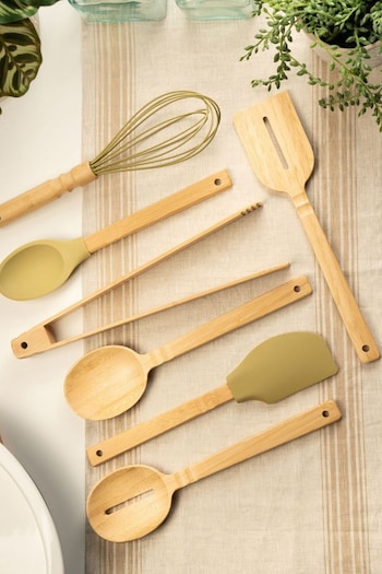 &Again Set of 4 Natural Bamboo Tool Set (U78197) | £26