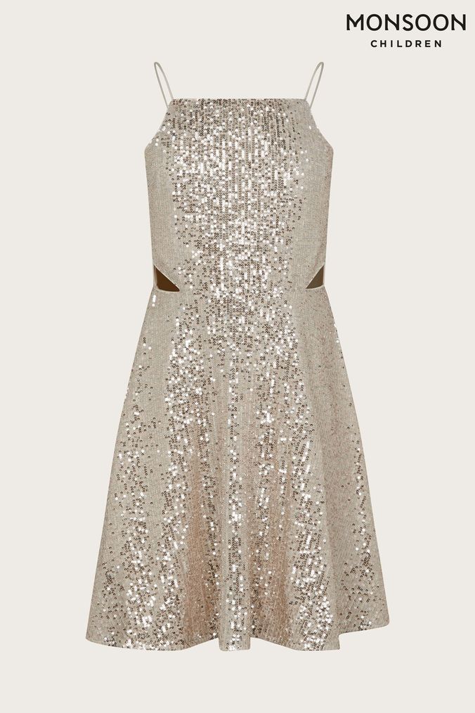 Buy Girls Dresses Monsoon Natural Online Next UK