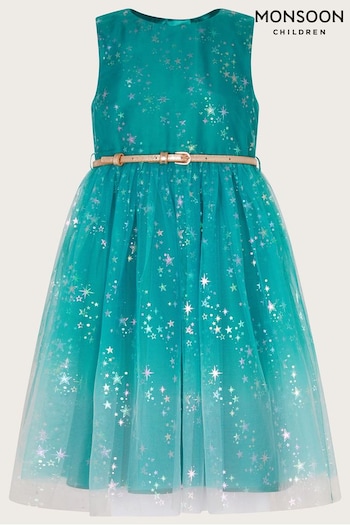 Monsoon Ombre Star Dress (U78284) | £55 - £65