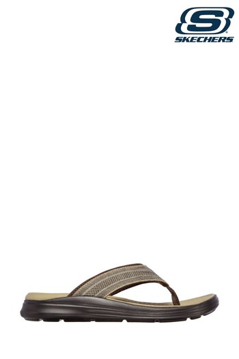 Skechers Brown Sargo Point Vista Sandals (U78424) | £52