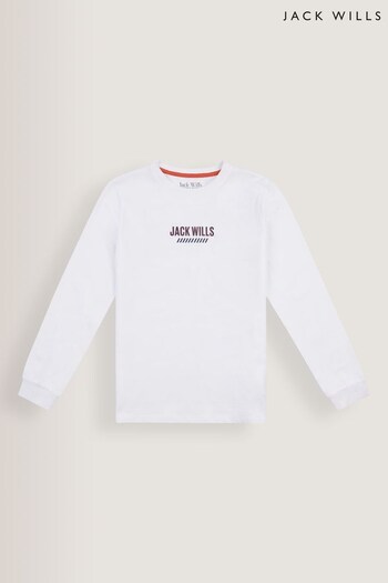 Jack Wills White Ski T-Shirt (U78494) | £25 - £33.50