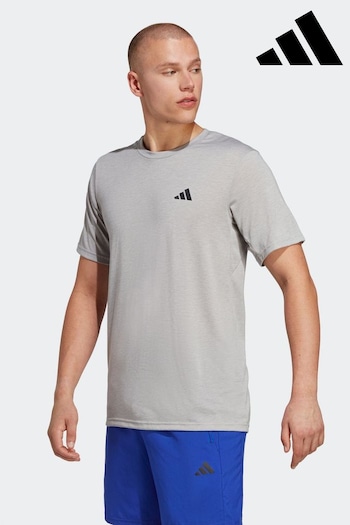 adidas Grey Train Essentials Comfort Training T-Shirt (U78827) | £28