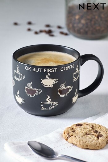 Black Coffee Mug (U78937) | £8
