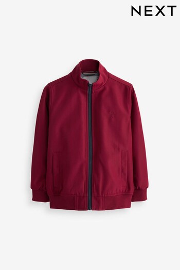 Red Lightweight Smart Harrington Jacket (3mths-16yrs) (U78962) | £26 - £40