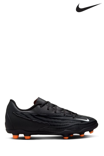 Nike Black Jr. Phantom Club Firm Ground Football Boots (U78976) | £45