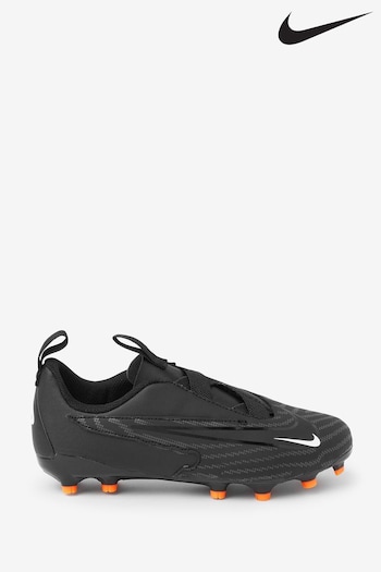 Nike Black Grey Jr. Phantom Academy Firm Ground Football Boots (U78979) | £60