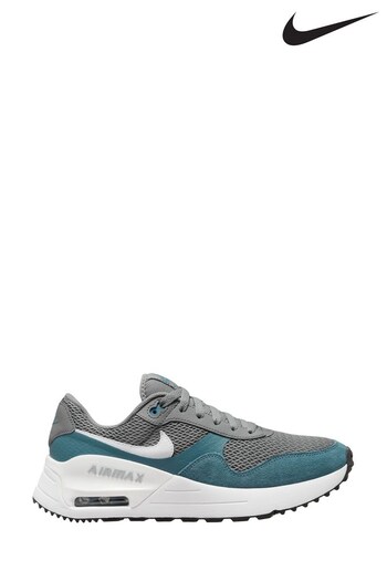 Nike Grey/Blue Air Max SYSTM Trainers (U79013) | £100