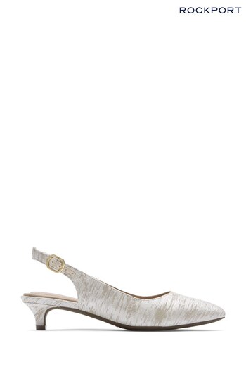 Rockport Cream Total Motion Kailyn Sling Shoes (U80156) | £90