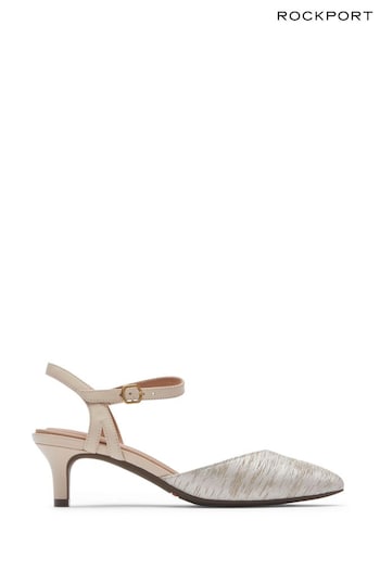 Rockport Cream Total Motion Kalila Two Piece Shoes (U80161) | £90