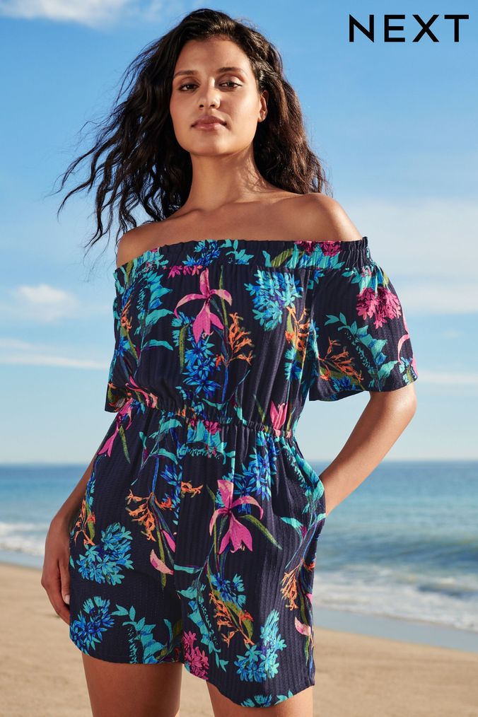 Buy Women s Beachwear Playsuits Online Next UK
