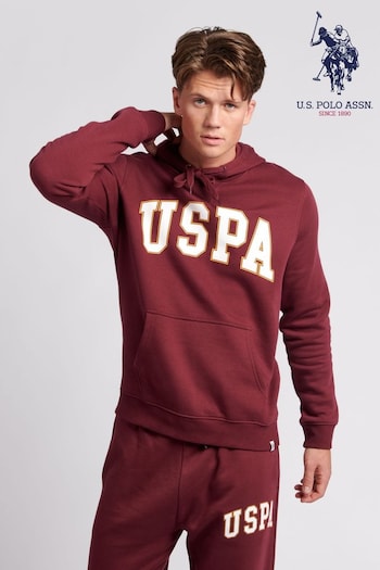 U.S. Polo Assn. Mens Arch Graphic OH Hoodie (U80370) | £60