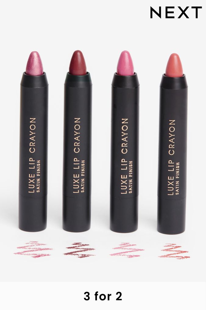 Set of 4 Luxe Lip Crayons (U81022) | £12